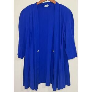 Vintage Whirlaway Frocks Suit Jacket Women's Size 22WP Made in USA Royal Blue